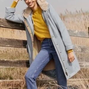 Boden Dubar waterproof parka with removable liner